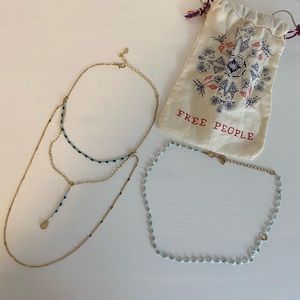Free people necklaces